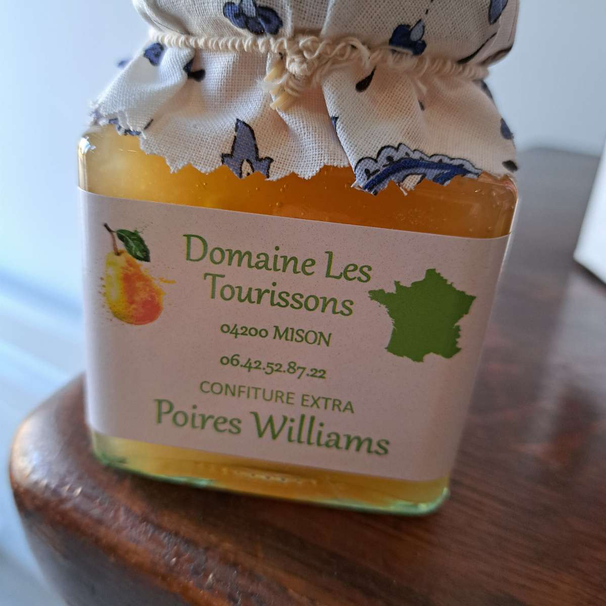 Confiture extra poire williams